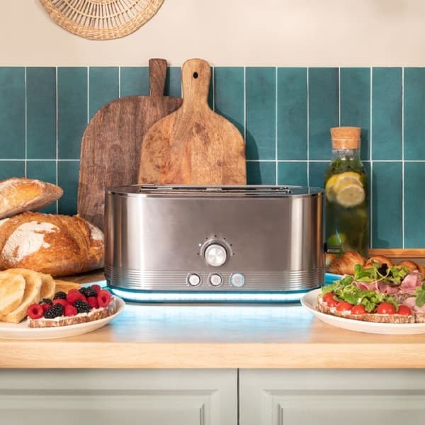 Brödrost - CECOTEC - 4 skivor - 1400 W - Rostfritt stål - 7 bryningsnivåer