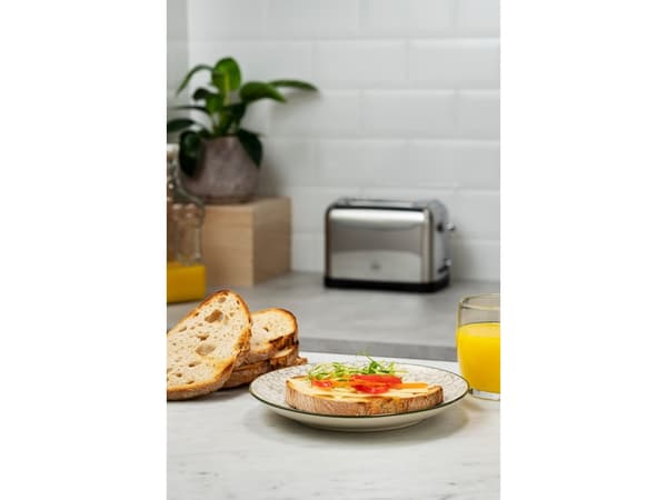 OBH Nordica Metropolitan, 2 skivor, Rostfritt stål, Knappar, Rotations-, 700 W, 220 - 240 V, 50 hz