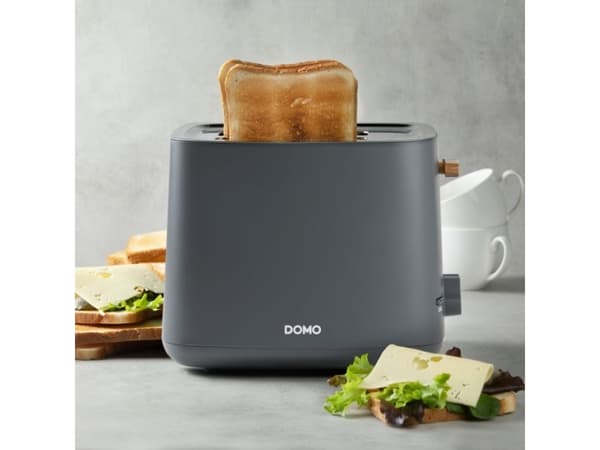 Domo Wood You, 2 skiver, Grå, Knapper, Nivå, Rotasjon, 1000 W, 0,75 m, 247 mm