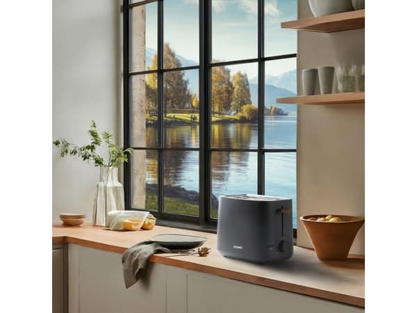 Domo Wood You, 2 skiver, Grå, Knapper, Nivå, Rotasjon, 1000 W, 0,75 m, 247 mm