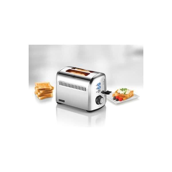 Brödrost 2 skivor - Unold - 38326 - 790-950W - 7 nivåer av rostning - Rostfritt stål