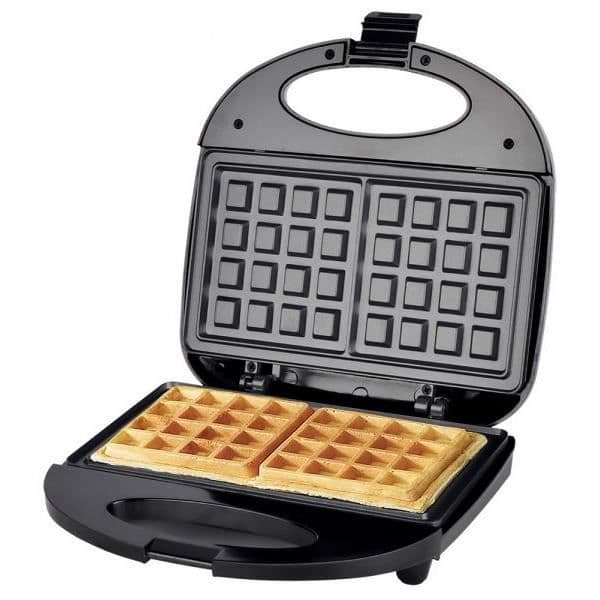 ESPERANZA Brödrost 1000W 2 våfflor Svart - EKT008