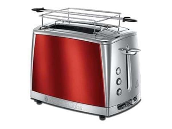 Russell Hobbs Luna brødrister med 2 skiver - solrød