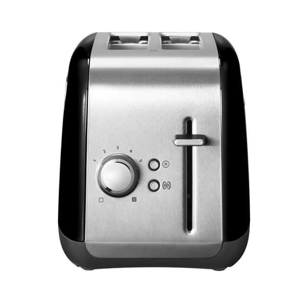 KitchenAid Classic 5KMT2115EOB Brödrost - Svart - 2 extra breda och djupa platser i rostfritt stål