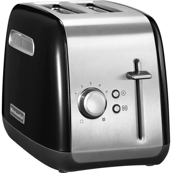 KitchenAid Classic 5KMT2115EOB Brödrost - Svart - 2 extra breda och djupa platser i rostfritt stål