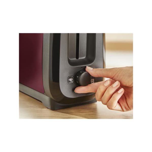 Moulinex Brödrost 2 fack 800w Bordeaux - LT5S05E0