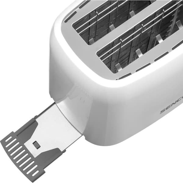 Brödrost - SENCOR - STS 2606WH - 750 W - 2 platser - Vit