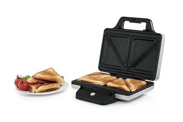 WMF 0415150011 sandwichbagemaskine 800 W Sort, Sølv