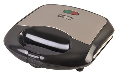 Camry Premium CR 3018 sandwichmaskine 700 W Sort, Sølv