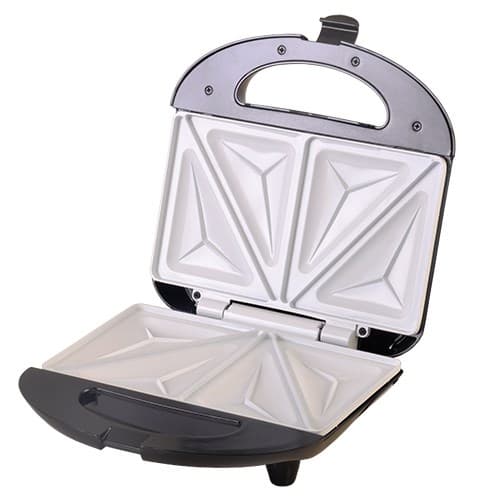 Camry Premium CR 3018 sandwichmaskine 700 W Sort, Sølv