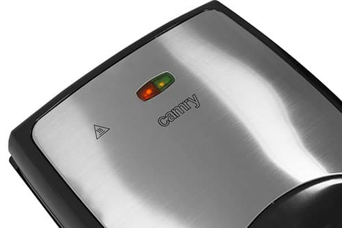 Camry CR 3023 sandwichmaskine 1500 W Sort, Grå