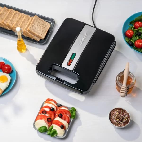 ZELMER ZSM7400 INOX/Sort Brødrister