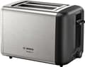Pikkukuva 1 / 7: Bosch TAT3P420 leivänpaahdin 2 viipaletta 970 W Musta, Ruostumaton teräs