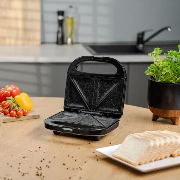 Zelmer Sandwichtoaster ZSM7710 750 Watt Sort Sølv
