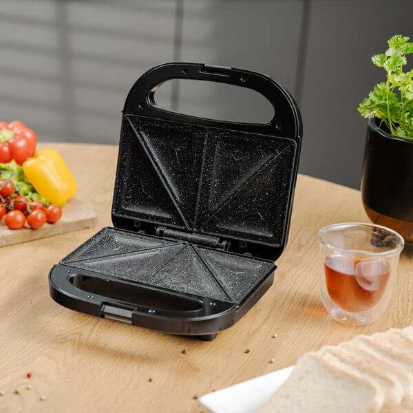 Zelmer Sandwichtoaster ZSM7710 750 Watt Sort Sølv