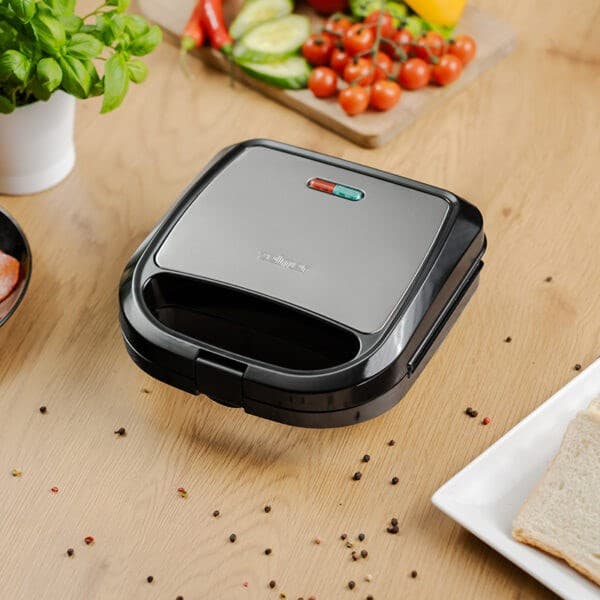 Zelmer Sandwichtoaster ZSM7710 750 Watt Sort Sølv