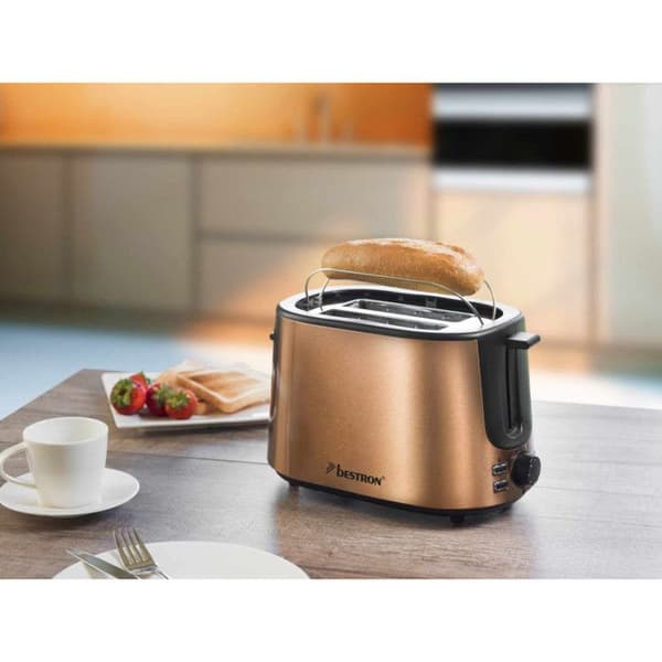 Bestron Copper Collection ATS1000CO 1000W Brödrost