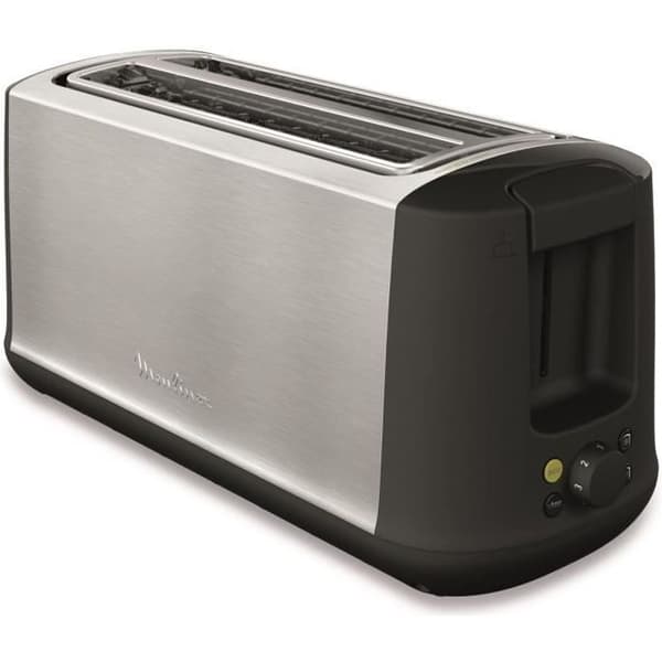 MOULINEX Subito Select Brödrost, 2 långa fack, 7 bryningsfunktioner, Avtagbar smulbricka LS342D10