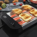 Miniatyrbild 2 av 5: Turbo EasyToast Basic horisontell platt brödrost - Cecotec - Svart - 2 skivor - 900W