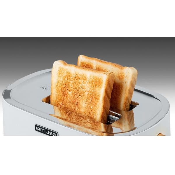 Muse MS-130W - Brödrost, 2 platser - avfrostning - 1000W