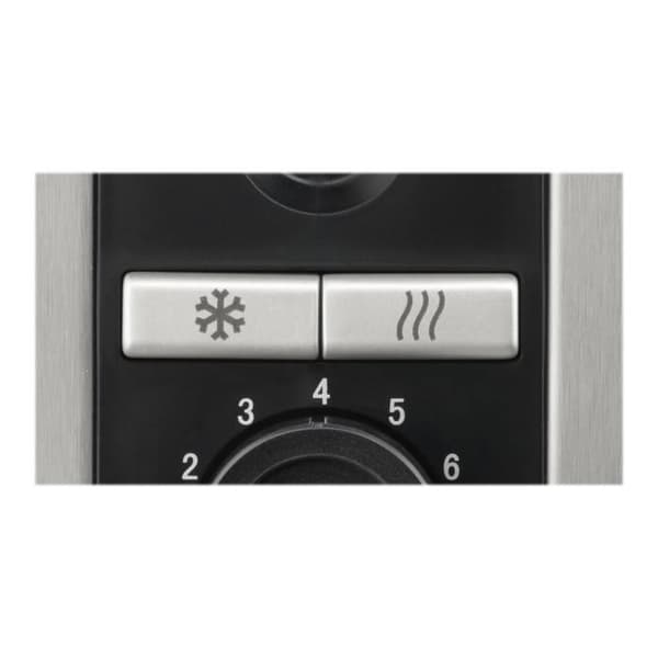 Brödrost - BOSCH TAT7203 - 2 skivor - 2 spår - rostfritt stål/svart