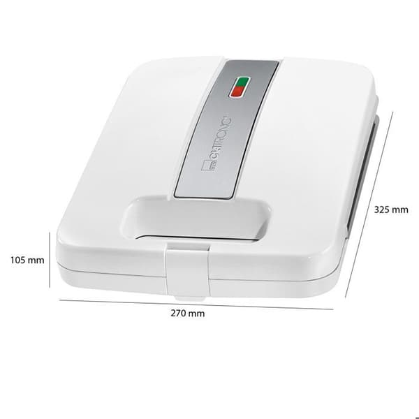 Monsieur XXL smörgåsmaskin Clatronic ST 3629 Vit