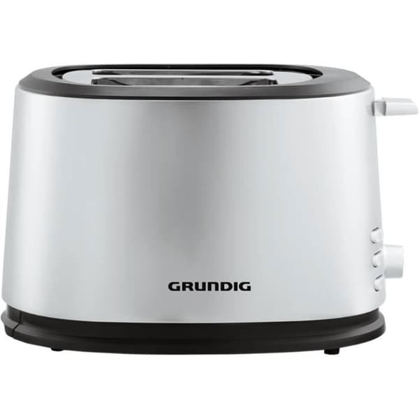 Brödrost - GRUNDIG - TA 5620 - 2 skivor - 850 W - Rostfritt stål/svart