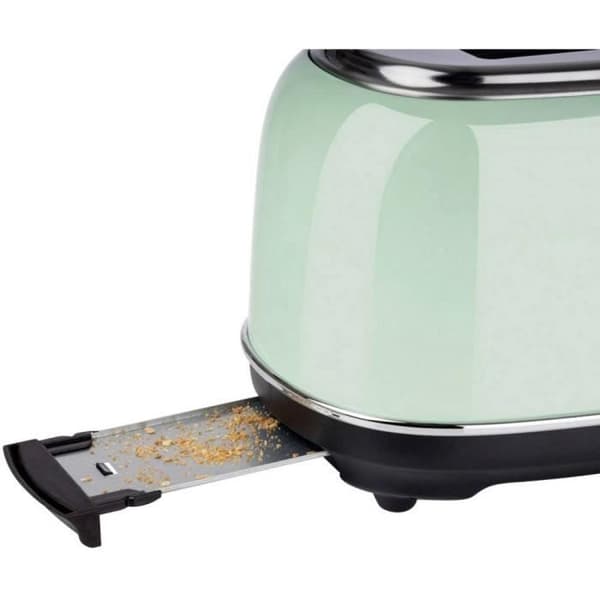Brödrost - Korona - 21665 - Färg mynta - 2 skivor - Specialgrill för bakverk