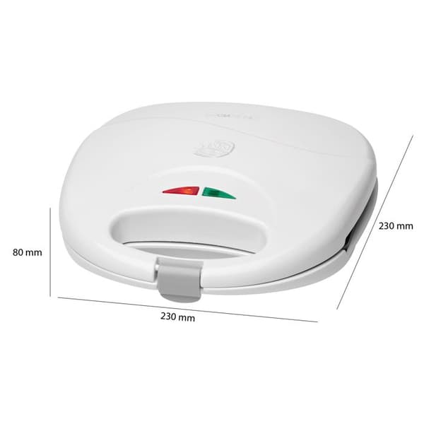 Smörgås och Croque Monsieur Maker Clatronic ST 3477 Vit