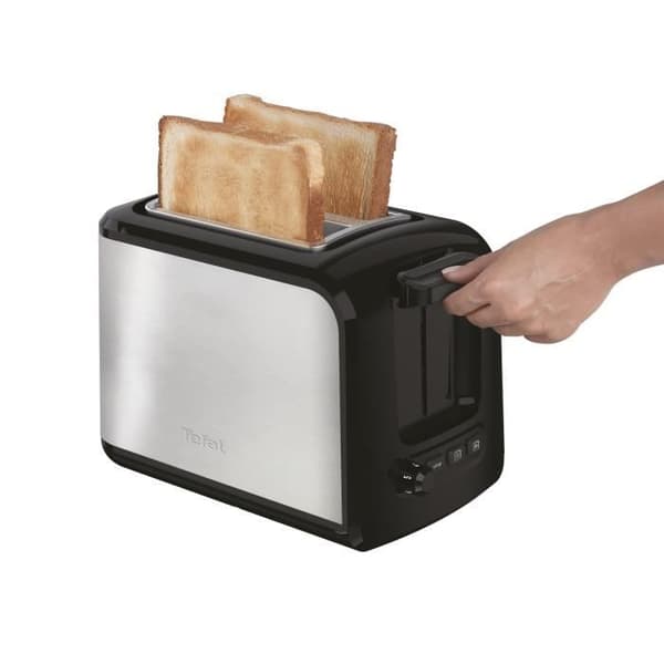 Tefal Express brödrost - 2 skivor - Svart - Rostfritt stål - 850 W