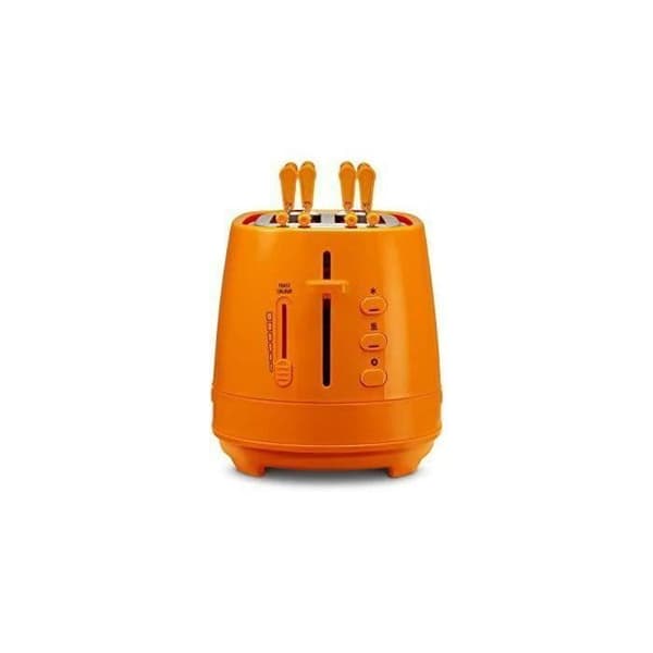 DELONGHI CTLAP2203 2-skiva brödrost - Avfrostningsfunktion - 550W - Orange