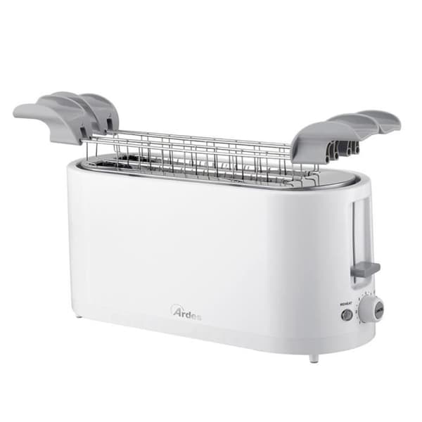 Brödrost - ARDES - ARTOAST02 - 4 skivor - 1400 W - Vit