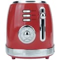 Miniatyrbild 3 av 3: Korona 21668 Retro brödrost - 2 skivor bröd - Retro toast nivåindikator - 6 nivåer - 850 watt - Röd