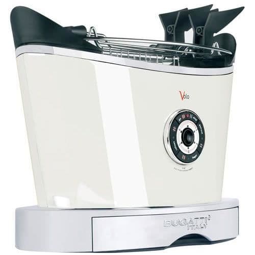 Brödrost - Bugatti - Volo - Vit - 2 Skivor - 4 Matlagningsfunktioner