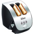 Miniatyrbild 1 av 4: Zilan Grillebrödrost Inox 1000W - 2 stora fack - 6 nivåer av rostning