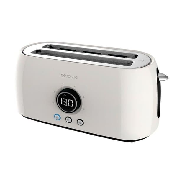 Cecotec Vertikal Brödrost Digital ClassicToast 15000 Beige Extra Dubbel