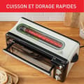 Miniatyrbild 5 av 5: TEFAL Toast N Grill Brödrost och miniugn, Rostfritt stål, 6 bryningsnivåer, Grilltemperatur upp till 210°C TL600830