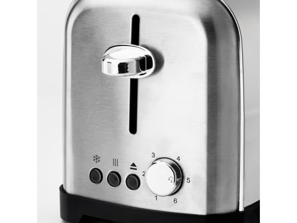 [OUTLET] - OBH Nordica Metropolitan, 4 skivor, Svart, Rostfritt stål, Knappar, Rotations-, 1400 W, 220 - 240 V, 50 hz