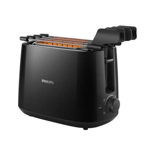 Philips Daily Collection HD2583 - brödrost - svart