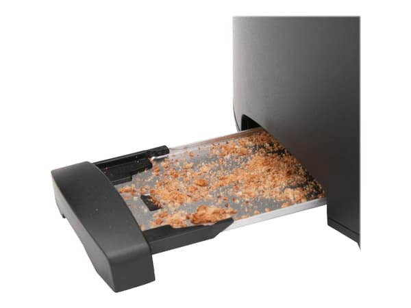 Gastroback Design Pro 4S, 2 viipale(i)ta, Musta, Ruostumaton teräs, Ruostumaton teräs, Painikkeet, Rotaatio, 1500 W, 220-240 V