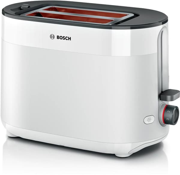 Bosch TAT2M121 brødrister 6 2 skiver 950 W Hvid