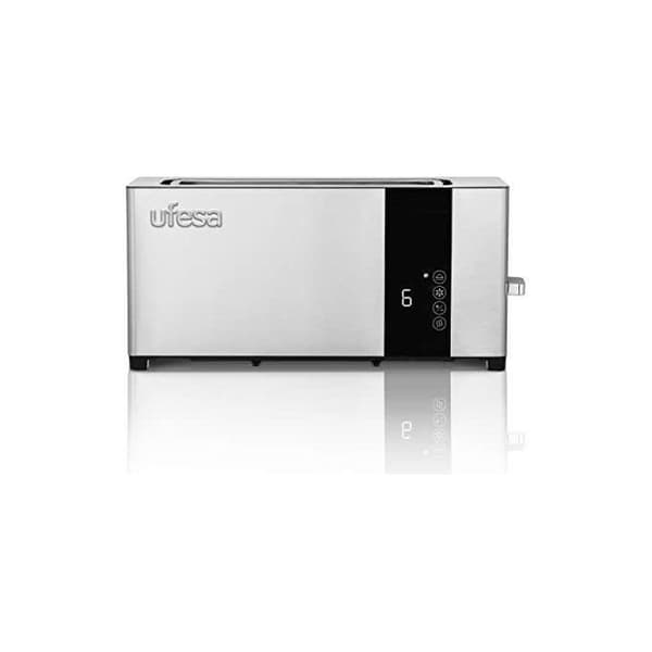 Brödrost - Ufesa - Plus Delux - Rostfritt Stål - 1050W - 1 Extra Stor Springa