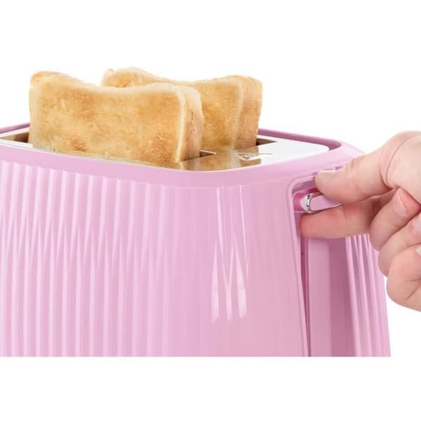 Leivänpaahdin - RUSSELL HOBBS - EDEN - 800 W - 2 paistopaikkaa - Vadelma