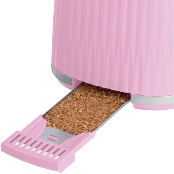 Leivänpaahdin - RUSSELL HOBBS - EDEN - 800 W - 2 paistopaikkaa - Vadelma