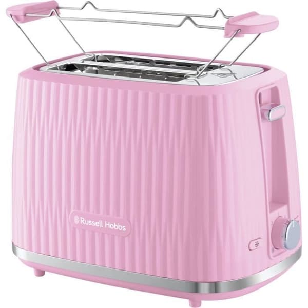 Leivänpaahdin - RUSSELL HOBBS - EDEN - 800 W - 2 paistopaikkaa - Vadelma
