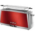 Pikkukuva 1 / 4: Leivänpaahdin - RUSSELL HOBBS - Luna Red Solar - Pitkä paistoaukko - 1420 W - Lämmitys- ja sulatustoiminnot