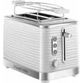 Miniatyrbillede 1 af 4: Brødrister - RUSSELL HOBBS - Inspire White - 1050 W - Ekstra brede slidser - Lift'n Look-teknologi, genopvarmning, optøning