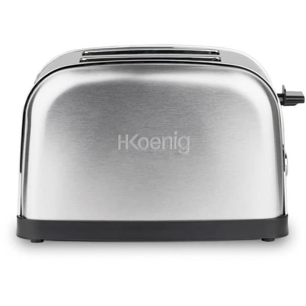 To-skive brødrister - HKoeNIG - TOS7 - 850 W - Rustfrit stål