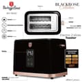 Miniatyrbild 6 av 6: ELDRA KÖRING 1,7L + DIGITAL TOASTER BERLINGER HAUS BH-9540 BLACK ROSE