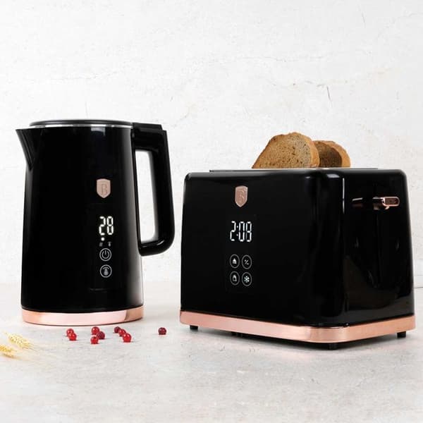 ELDRA KÖRING 1,7L + DIGITAL TOASTER BERLINGER HAUS BH-9540 BLACK ROSE